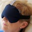 Wheat Bags Eye Mask Heat Pack (Wheat Filling) for Dry Eyes with Optional Elasticated Strap from WheatyBags®