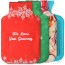 Personalised Christmas Hot Water Bottles from HappySnapGifts®