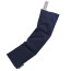 (Wheat Filling) Pack of 1 (47cm x 12cm) - Navy Blue Polycotton Fabric