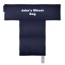 (43cm x 39cm with 3 Compartments) - Navy Blue Cotton Fabric