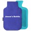 2 Litre - Royal Blue Fleece Fabric with Removable Cover (Personalised with Text)